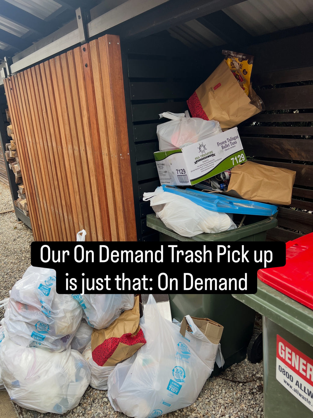 Binners On Demand Trash Pick Up